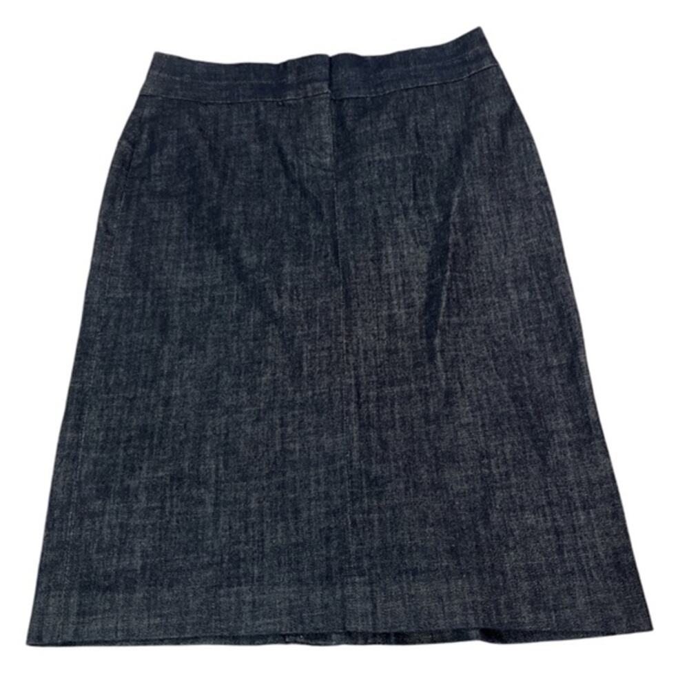J. Crew Dark Denim A-Line Skirt
